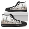 White Horse Women's High Top Shoe