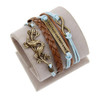 MULTI LAYER LEATHER CHARM BRACELET OFFER