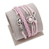 MULTI LAYER LEATHER CHARM BRACELET OFFER