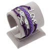 MULTI LAYER LEATHER CHARM BRACELET OFFER