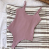 Ostrich One Piece Sleeveless Bodysuits