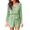Office Lady Playsuits Overalls Rompers