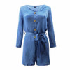 Office Lady Playsuits Overalls Rompers