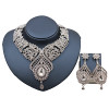 Women Costume Necklace Earrings Set
