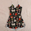 Skull Flower Rompers