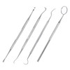 4pcs Stainless Steel Dental Tools Kit