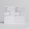 BBQ Recipe Log Book - Two 20-page books