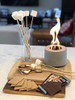 Tabletop Rubbing Alcohol Fireplace (Skull)