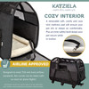 Black Airline Approved Wheeled Carrier