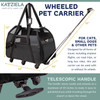 Black Airline Approved Wheeled Carrier