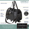 Black Airline Approved Wheeled Carrier