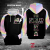 Blessed by god spoiled by my trucker hoodie 3D TTM