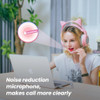 Kawaii Noise Cancelling Pink Cat Ears Headphones Kawaii Noise Cancelling Pink Cat Ears Headphones
