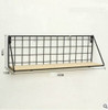 Nordic simple modern iron mesh rack kitchen bathroom partition storage