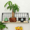 Nordic simple modern iron mesh rack kitchen bathroom partition storage