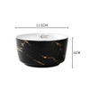 Marble Ceramic Bowl Home Tableware Set Nordic