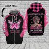 ON SALE Breast Cancer They whispered to her 03 Custom Hoodie