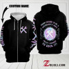 Tough enough to be a Mechanic's Wife hoodie 3D custom TTM
