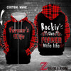 Rockin' the Farmer Wife life 3D Custom Hoodie