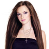 Cross and Charm Necklace Set