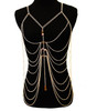 Gold Topaz Bead Body Chain