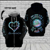 Tough Enough To be A Caregiver Crazy Enough To Rock It 3D Custom Hoodie-XU