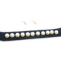 Denim Pearl Choker