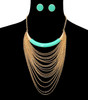 Chain Layered Necklace Set
