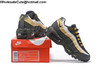 Kids Nike Air Max 95 Black Gold White