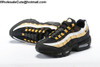 Kids Nike Air Max 95 Black Gold White