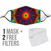 Art Ornamental Mandala Design Protection Face Mask