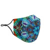 Blue Ornamental Art Mandala Design Protection Face Mask