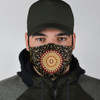 Exclusive Ornamental Mandala Design Three Protection Face Mask