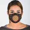 Exclusive Ornamental Mandala Design Three Protection Face Mask
