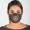 Exclusive Ornamental Mandala Design One Protection Face Mask