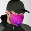 Exclusive Marble Design in Neon Pink Style Protection Face Mask
