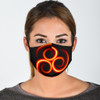 Fire Style Triple Spiral Design Protection Face Mask
