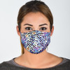 Tropical Violet Vibes Protection Face Mask