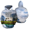 3D Camping Hoodie It's Always Happy When I'm Camping Full Size