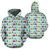 3D Camping Hoodie Camper Vans Full Size