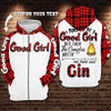 I tried to be a good girl zip-up camping