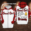 I tried to be a good girl zip-up camping