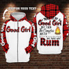 I tried to be a good girl zip-up camping