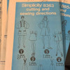 Simplicity Retro Pattern Set. 8854. 8961. 8363. 13/14 YJT (Circa 1969)