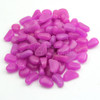 100pc Glow in the Dark Fluorescent Pebble Stones