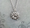 Sunflower Necklace, Flower Necklace