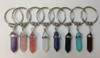 Chaka Healing Crystal Key Chain Crystal Key ring