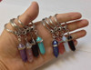 Chaka Healing Crystal Key Chain Crystal Key ring