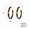 Acetate Tortoise Shell earrings