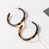 Acetate Tortoise Shell earrings